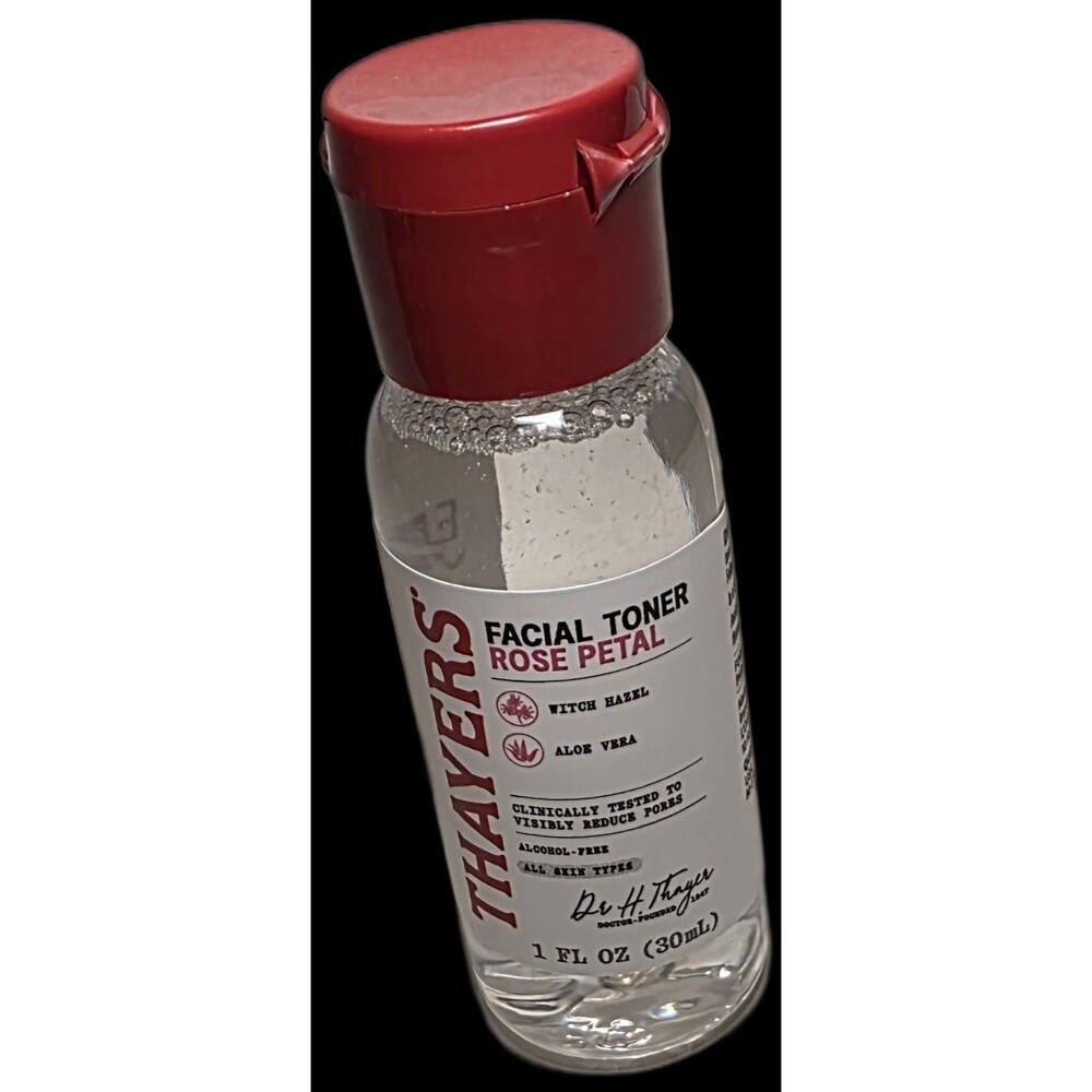 Thayers Natural Remedies Facial Toner ROSE PETAL 1 fl oz Sample Size